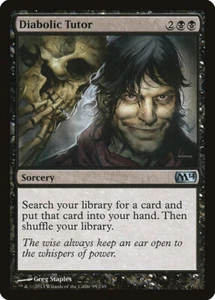 1x Diabolic Tutor - Casi nuevo/LP - Juego de varios núcleos - SPARROW MAGIC mtg - Imagen 1 de 1