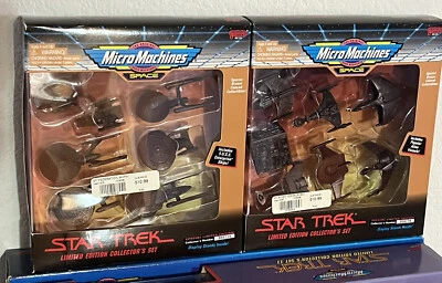 Micro Máquinas Star Trek Colección Bronce Espacial USS Enterprise Buques Alienígenas Foto 1 de 4