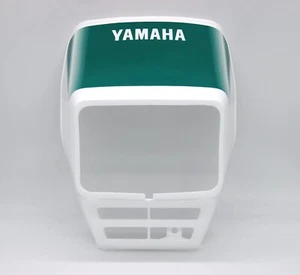 fits Yamaha Dt125 Dt175 Headlamp Cover Sticker Colors Green - Picture 1 of 8