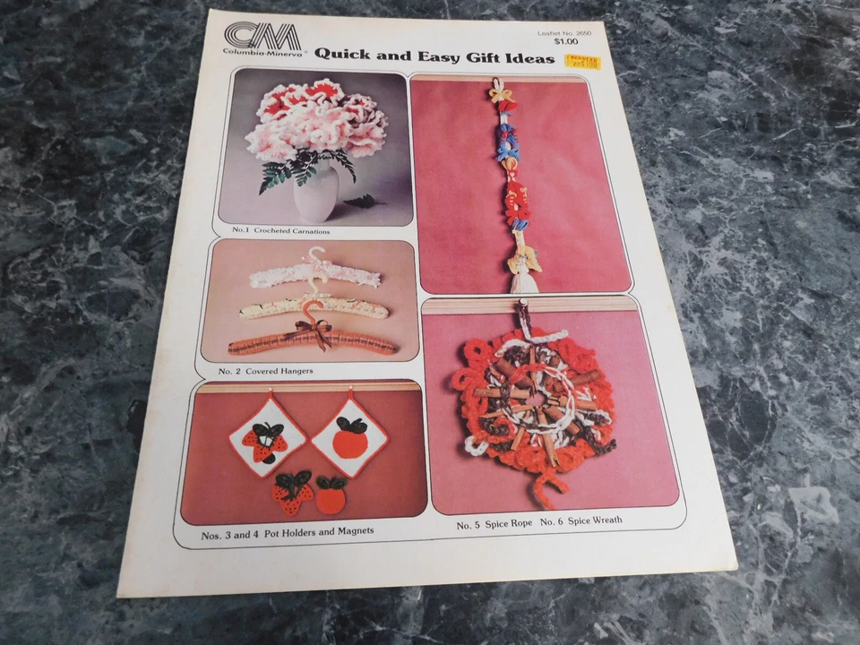 Quick and Easy Gift Ideas by Columbia Minerva leaflet 2650 - Image 1 of 1