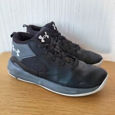 Under Armour Boy's Size 6 Youth 6Y Lockdown 5 Basketball Shoes Black Gray