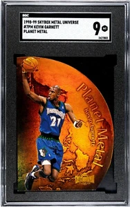 1998-99 Skybox Metal Universe #7PM KEVIN GARNETT Planet Metal *SGC 9* 5517 - Picture 1 of 2