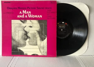 Francis Lai A MAN AND A WOMAN SOUNDTRACK Original 1966 United Artists VG+/G+ - Imagen 1 de 5