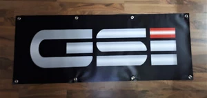 Fahne Werbung Banner für Opel Fans / Corsa Astra GSI 2.0 16V Turbo - Bild 1 von 1