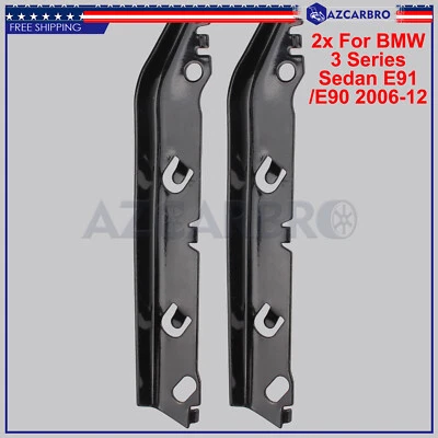 Suporte de para-choque dianteiro retentor 2 peças ferro para BMW 325i 325xi 330i 2006 Sedan (E90) - Imagem 1 de 4