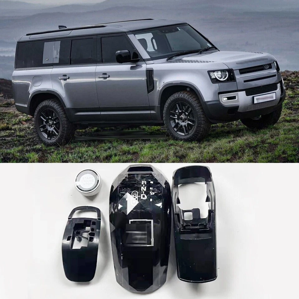 Pegatina de palanca de cambios de cristal para Land Rover Defender 110 90 2020-2024 Foto 1 de 4