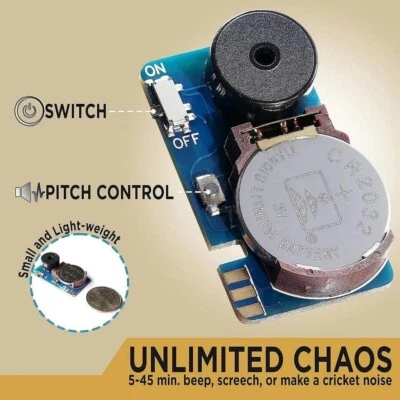 PCB Beeping Prank Annoying Noise Maker Beeper Prank Device Prank Noise Maker