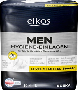 elkos Hygiene-Einlagen Maxi Pack 10 Stück LEVEL 2 Neu / OVP - Bild 1 von 1