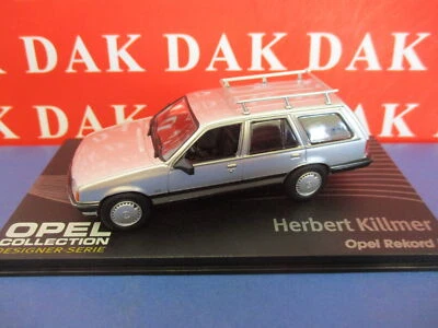 Die cast 1/43 Modellino Auto Opel Rekord E Caravan Silver H. Killmer - Immagine 1 di 4