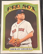 2021 Topps Heritage High Number - #615 Hirokazu Sawamura (RC)