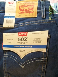 LEVI'S 502 Regular Taper size 18 Regular Boys Strong Performance Stretch Jeans - Picture 1 of 11