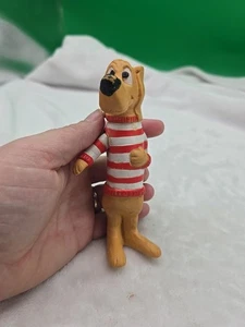 Vintage Beauregard Hound Soft Vinyl Rubber Toy Figure (Walt Kelly 1969) - Bild 1 von 11