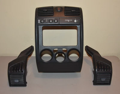 2004-2012 Chevy Colorado GMC Canyon радио ободок 4x4 переключатель вентиляционные отверстия OEM черный - Изображение 1 из 4