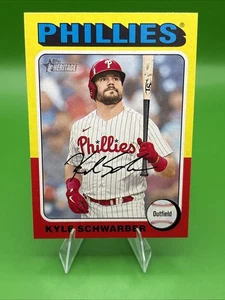 2024 Topps Heritage - Kyle Schwarber #161 Two Cards - Picture 1 of 2