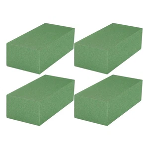 4 Stück Blumenschäume Uhr Blumengesteck Schäume Blumenziegel - Bild 1 von 12