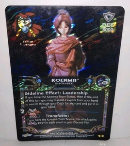 Yu Yu Hakusho TCG Koenma Disguised S15 1st Ed Dark Tournament - Heavily Played - Picture 1 of 7