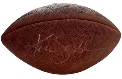 Fútbol americano firmado por KEN STABLER NFL Oakland Raiders *leer. “La Serpiente” Foto 1 de 4