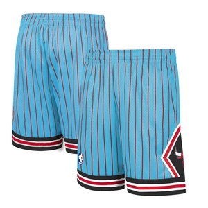 Men's Mitchell & Ness Blue Chicago Bulls Hardwood Classic Reload Swingman Shorts - Picture 1 of 3