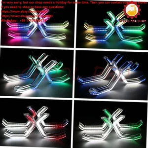 Faro dinámico DRL RGB LED ojos de ángel M4 DTM para BMW E46 E90 E60 F10 F30 F31 - Imagen 1 de 16