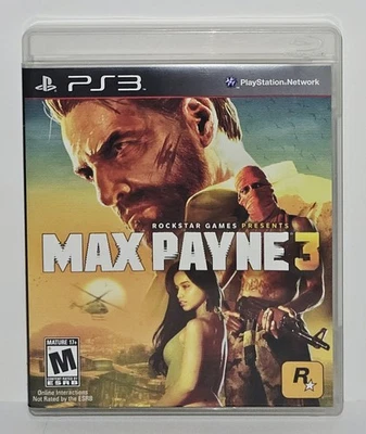 Max Payne 3 PlayStation 3 Rockstar Games 2012 Completo en Caja Foto 1 de 3