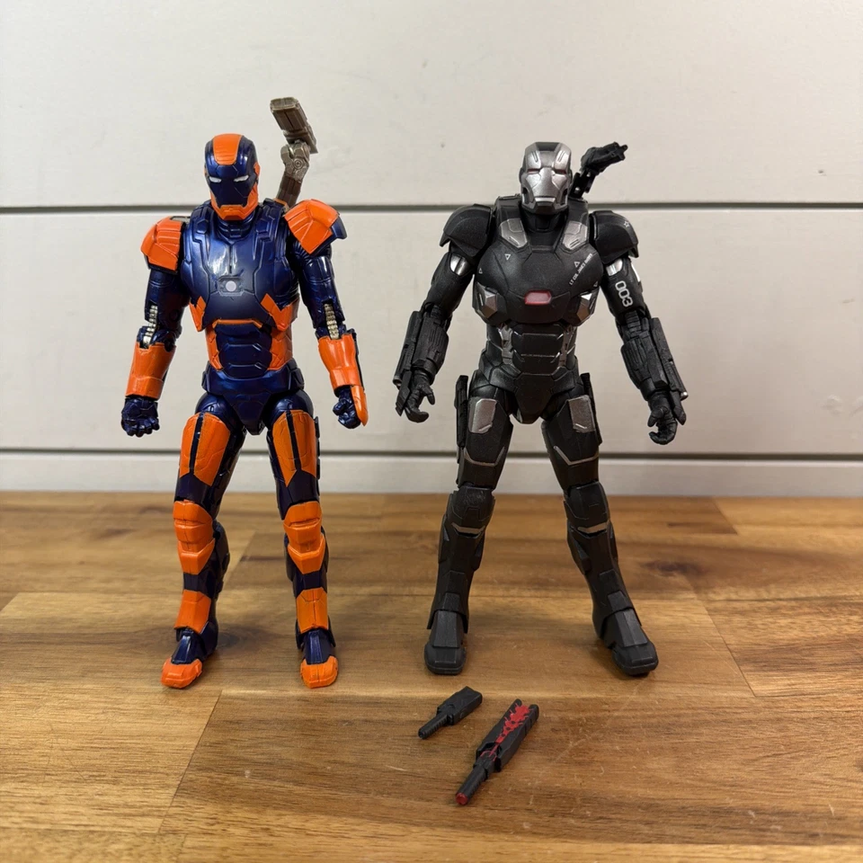 PACK DE 2 FIGURAS MARVEL LEGENDS MÁQUINA DE GUERRA DE MARVEL Y MARCA IRON MAN 27 ¡Envíos rápidos! Foto 1 de 1