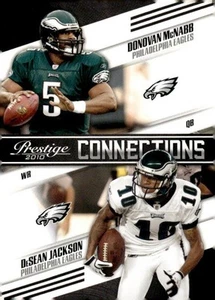 2010 Panini Prestige #8 Donovan McNabb / DeSean Jackson Connessioni - Foto 1 di 2