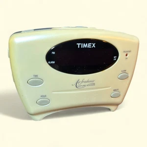 Timex Alarm Clock Air Freshener  Nature Sounds T120w - Picture 1 of 6