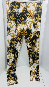 Versace Borocoo Goddess Leggings pants Made Italy Size 40 - Picture 1 of 11