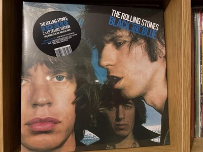 ROLLING STONES - BLACK AND BLUE (2025) NEW 2 LP VINYL ANNIV EDITION + Pick+Print - Image 1 of 4