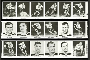 Coca-Cola Boston Bruins 1965 conjunto completo de tarjeta de novato Bernie Parent como nueva con correo - Imagen 1 de 11