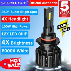For Chevy Silverado 1500 2500HD 3500 1999-2006 6000K 4X LED Headlights Bulbs F15 - Picture 1 of 14