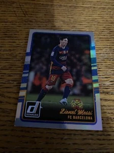 J 2016-17 Panini Donruss Barcelona LIONEL MESSI Silver Holo #29 - Picture 1 of 2