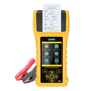 6V 12V 24V Car Battery Tester Cranking Charging Load Test Analyzer With Printer - Bild 1 von 14
