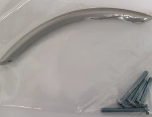 4 128mm bow pulls, matte chrome P0256A-MC-C 5" - Bild 1 von 2