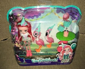 New 2016 Mattel Enchantimals Fanci Flamingo Doll & Swash Let's Flamingle - Foto 1 di 7