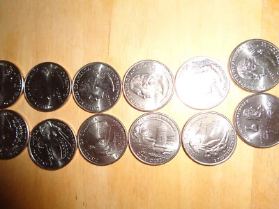 2009 District of Columbia & U.S. Territories Quarter Set P&D Mint Uncirculated60 - Image 1 of 2