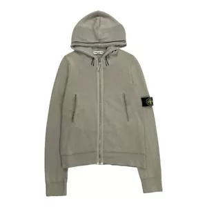 Vintage Stone Island Zip Cardigan Hoodie Strick Pullover Beige 2007 Herren Medium M - Bild 1 von 4