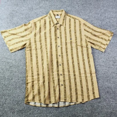 Vintage Georg Roth Of Germany Mens Large Casual Button Down Shirt Short Sleeve - Image 1 of 4