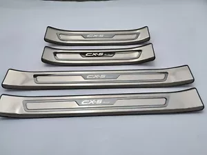 Für Mazda CX5 Zubehör Teile Auto Edelstahl Scuff Plate Einstiegsleisten Schutz - Bild 1 von 9