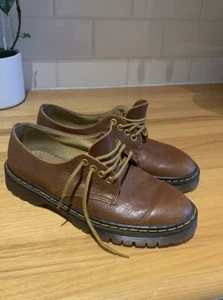 Dr Martens - Men's tan shoes, size 7.5 US - Foto 1 di 9