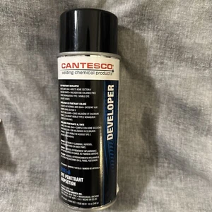 CANTESCO D101-A Dye Penetrant Standard Developer, Non-Aqueous Wet, 12 oz White - Picture 1 of 4