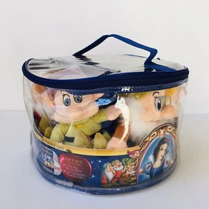 Snow White and the Seven Dwarfs Plush Toy & 3 Blu-ray Disc Set 2009 T-464 - Picture 1 of 12