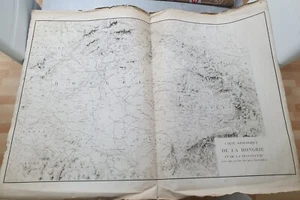 Carte géologique de la Hongrie et de la Transylvanie... XIXème - Picture 1 of 6