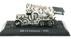 Car Truck BM-13 Katyusha 1942 Soviet Military Rocket Artillery ModelDiecast 1:72