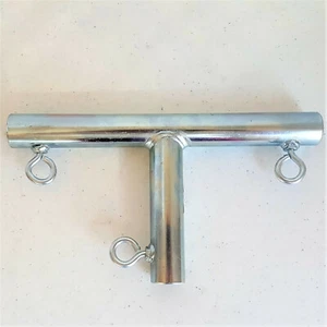 3 Way T Shaped Canopy Fitting Patio Garden Trellis Booth (FTB) 1" Pipe - Picture 1 of 2