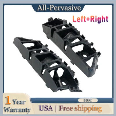 Front Driver & Passenger Side Bumper Guide Fits VW Volkswagen Tiguan 2012-2016 Foto 1 de 4