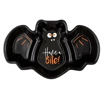 Bat Shaped Halloween Tray "Have a Bite" Serving Tray - Image 1 of 4