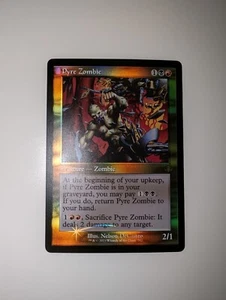 MTG - Pyre Zombie (Retro Frame Foil) - Dominaria Remastered NM/M Condition - Picture 1 of 4