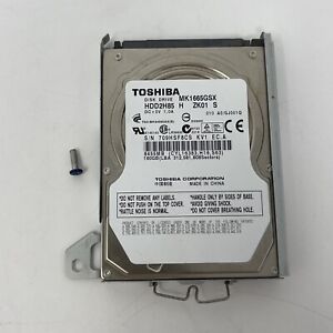160GB Hard Drive HDD With Caddy, Screw For PlayStation 3 Ps3 Slim OEM Tested