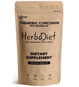 Joint Health Care Support Supplements with Turmeric Curcumin Bromelain Powder - Picture 1 of 3